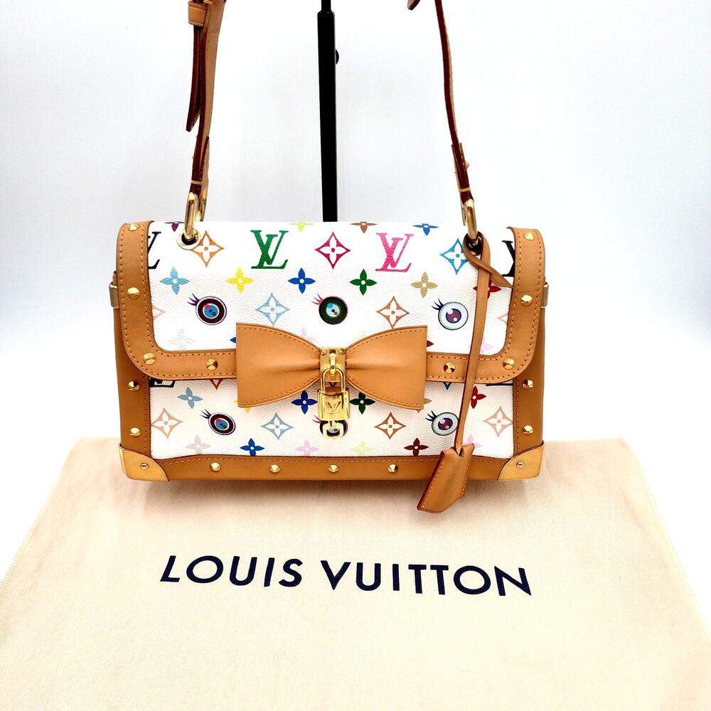 Rare Limited Edition Louis Vuitton X Takashi Murakami Eye Need You Bag 949/1000